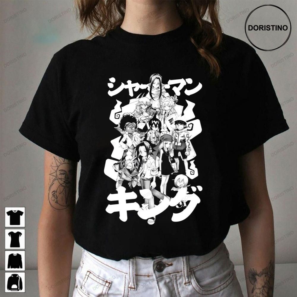 White Characters Shaman King Limited Edition T-shirts